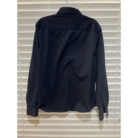 Theory Long Sleeve Button Up Polo Shirt - Size M - Picture 3 of 4